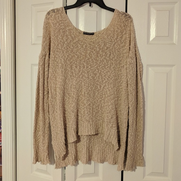 Brandy Melville Sweaters - Brandy Melville tan sweater